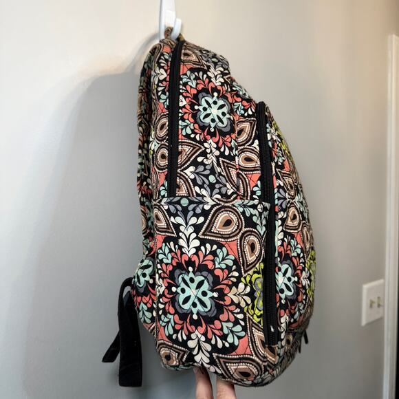 Vera Bradley Sierra Floral Print Campus Backpack Laptop Case - Picture 2 of 10